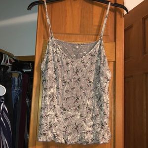 Floral Flowy Tank Top